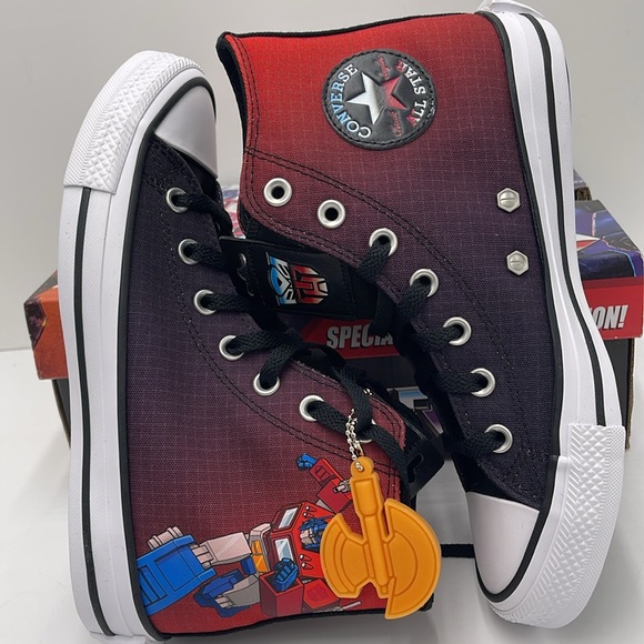Vans WMNS Transformers x Chuck Taylor All
Star High 'Autobots' Sneakers - Picture 12 of 16